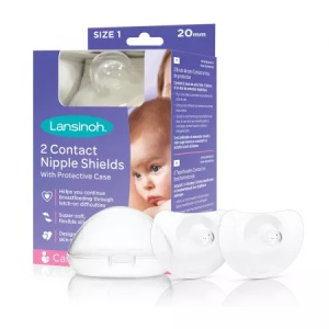 Lansinoh Protectoare pentru mamelon Size 1 (20mm) x 2 bucati