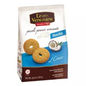 LeVeneziane Biscuiti fara gluten cu cocos x 250 grame