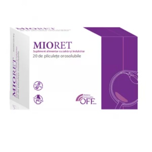 Mioret x 20 plicuri orosolubile