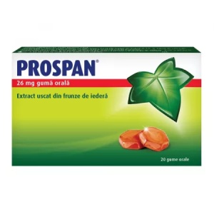 Prospan 26 mg guma orala x 20 bucati