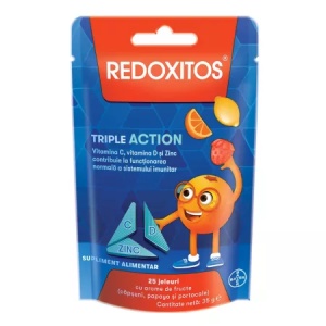 Redoxitos Triple Action Jeleuri cu vitamina C 30mg x 25 jeleuri