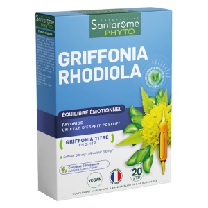Santarome Griffonia Rhodiola Phyto x 20 fiole