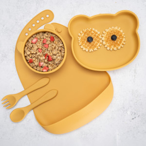 Set pentru diversificare Appekids model Panda Honey - Img 7