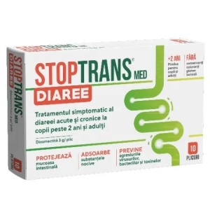 Stoptrans Med-pulbere pentru suspensie orala x 4g x 10 plicuri -Fiterman Pharma RO