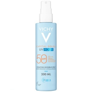 Vichy Capital Soleil UV Aqua Spray hidratant fata si corp cu SPF50 x 200ml
