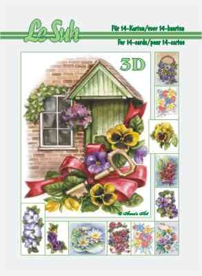 Books with decoupage sheets