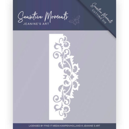 Jeanine's Art snij- en embosmal Sensitive Moments Swirl Border JAD10098 (Locatie: M135)