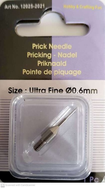 Hobby & Crafting Fun priknaald Size Ultra Fine 0.6 mm 12025-2021