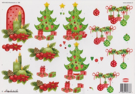 Wekabo knipvel kerstboom 788 (Locatie: 1102)