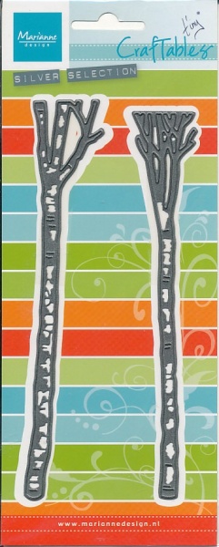 Marianne Design snij- en embosmal Tiny's Trees Birch CR1337 (Locatie: T144)