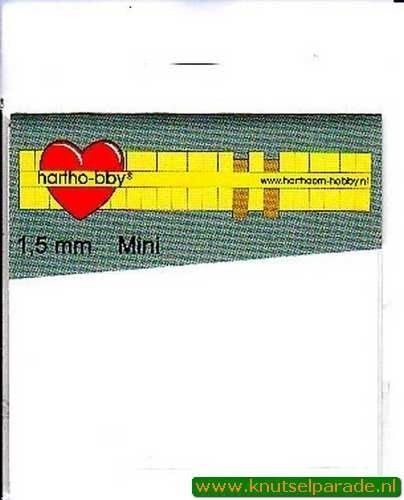 Hartho-bby foampads mini wit 1,5 mm 64019 (Locatie: K2)