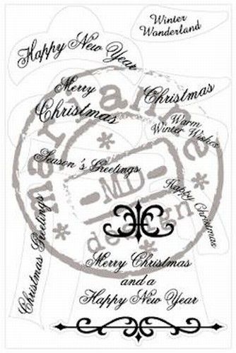 Marianne Design Clear stamp christmas wishes CS 0862 (Locatie: C324 )