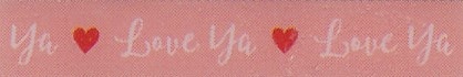 Pebbles embellishment Love Ya washi tape (Locatie: KB )
