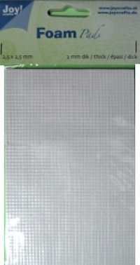 Joy! Foampads mini 2 mm dik - 2,5 x 2,5 mm 6500/0013