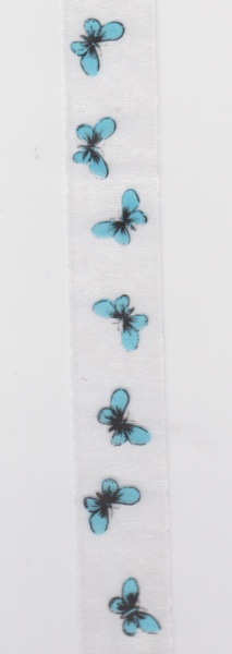 Romak organza lint vlinders O2 225 25 (Locatie: k3)