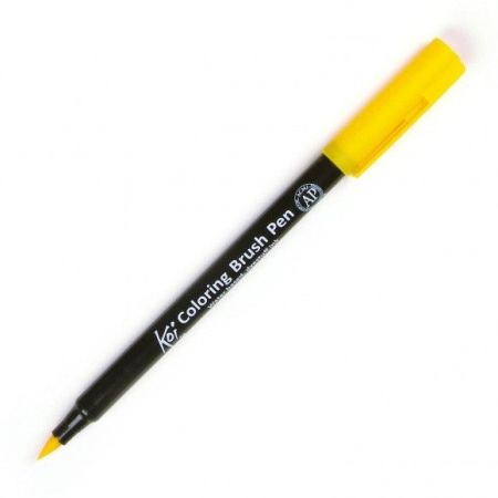 Koi color brush geel (Locatie: KB)