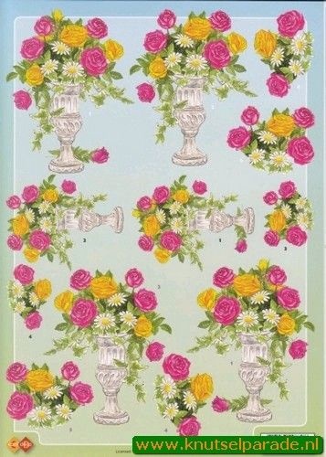 Matori knipvel bloemen CD 10068 (Locatie: 1247)