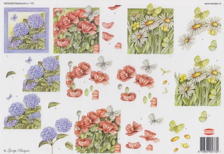 Wekabo knipvel bloemen 773 (Locatie: 2624)
