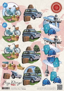Amy Design knipvel vakantie CD10504 (Locatie: 2574)