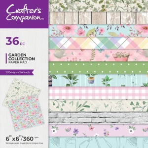 Crafter's Companion paperpack, 15.2x15.2cm, 180gsm, CC-GC-PAD6