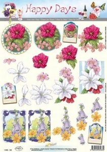 Doe Maar knipvel bloemen 11053-163 (Locatie: 0219)