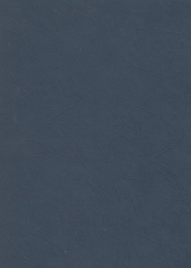Donkerblauw karton lederlook A4 (Locatie: 4635)