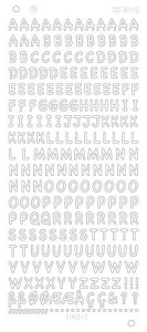 Find It stickervel glanzend goud letters CD3045 (Locatie: nn103)