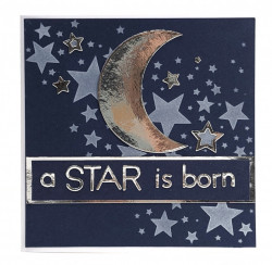Geboortekaart 'A STAR is born'