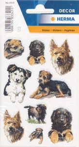 Herma stickers honden 3 vel 3341 (Locatie: HE019)