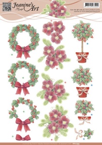Jeanine's Art knipvel kerstmis CD10799 (Locatie: 4305)