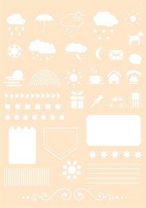 Joy! journaling stencil 5 6002/0861 (Locatie: 1127)