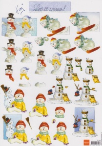 Marianne Design knipvel Let it snow IT 544 (Locatie: 2252)
