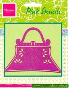 Marianne Design pink stencils PK 9006 (Locatie: D06 )