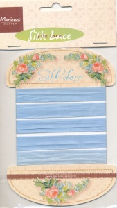 Marianne Design Silk Lace Blue JU0922 150 cm (Locatie: k3)