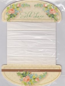Marianne Design Silk Llace white 150 cm JU0914 (Locatie: k3)