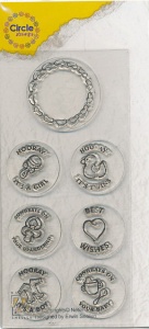 Nellie Circle Clear Stamps English texts - Baby CCSB002 (Locatie: I615)