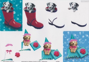 Nielsen Cards knipvel honden KA008 (Locatie: 2652)