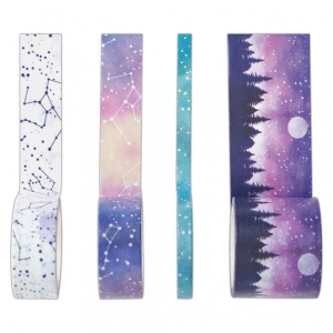 Noteworthy washi tapes, 4 stuks - Img 3