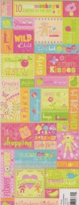 Scrapbook sticker berry sweet 567795 (Locatie: )