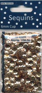 Sequins Regular Gold Cup 12212 1202 (Locatie: 1d )