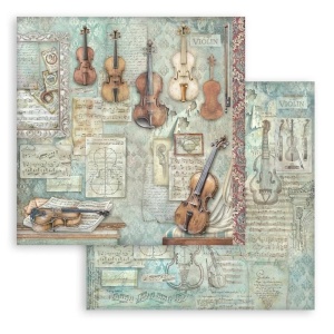 Stamperia Paperpack, 20x20cm, Symphony SBBS144 - Img 3