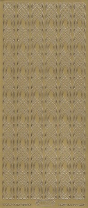 Starform stickervel goud 1137 (Locatie: t085) - Img 2