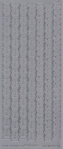 Starform stickervel kerstklokken zilver 8536 (Locatie: BB133) - Img 2