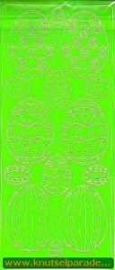Stickervel pasen groen 121013 0051 (Locatie: I231 )