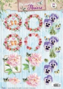 Studio Light Stansvel Beautiful Flowers EASYBF521 (Locatie: 1703)