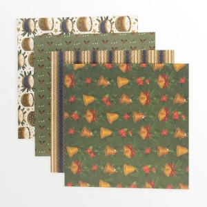 The Twelve Days of Christmas paper pad, 20.3x20.3cm, FEPAD243X21 - Img 2