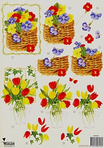 Wekon knipvel bloemen BM0082 (Locatie: 631)