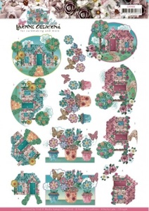 Yvonne Creations knipvel Kitschy Garden CD11436 (Locatie: 0404)