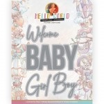 Yvonne Creations snijmal Welcome Baby YCD10300 (Locatie: i550)