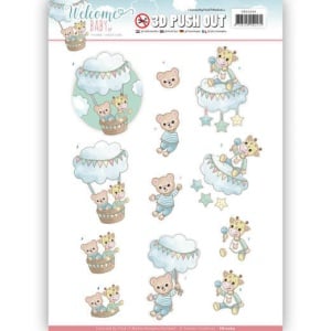 Yvonne Creations stansvel geboorte SB10264 (Locatie: 1537)